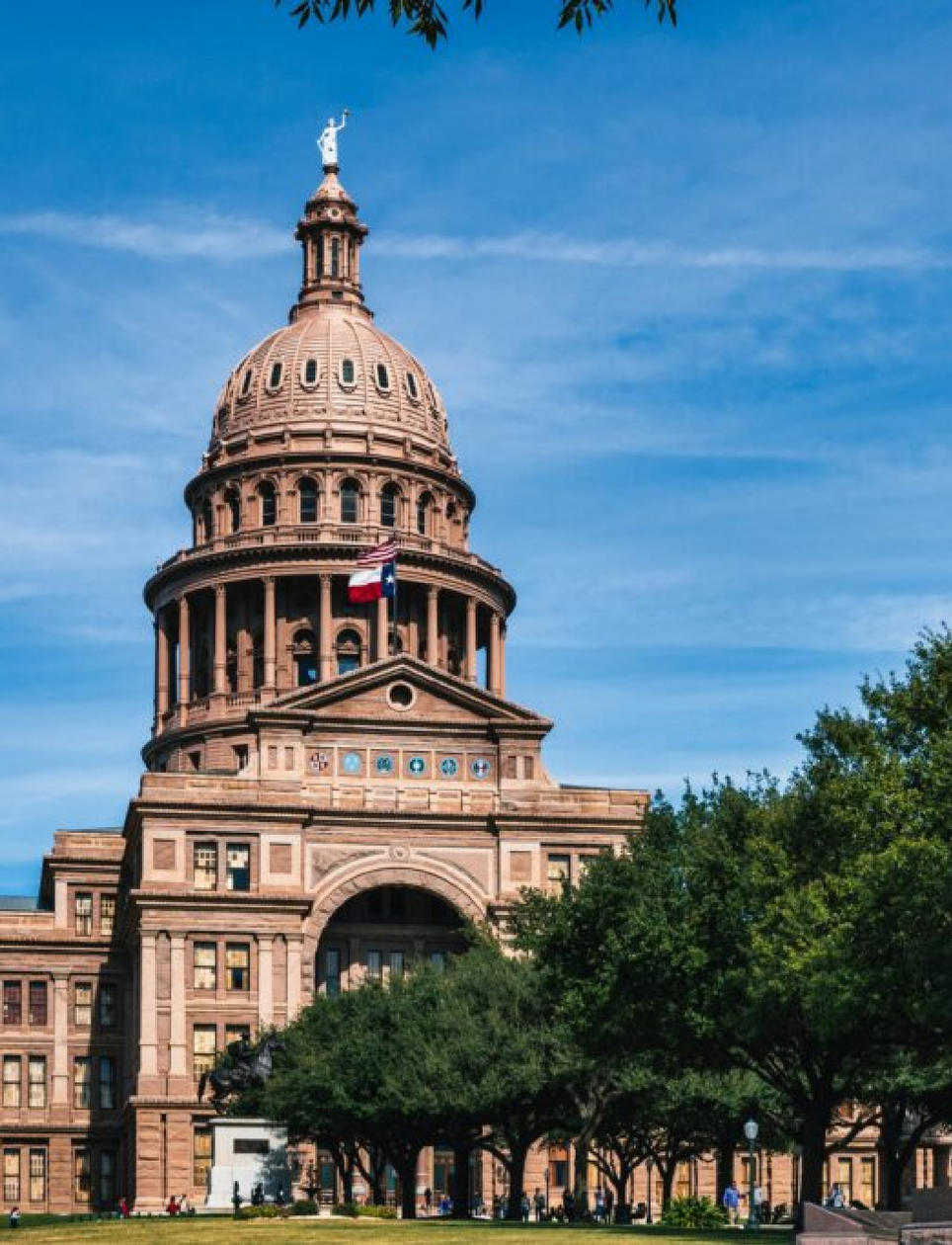 El edificio del Capitolio de Texas